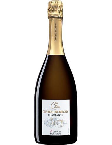 Champagne Brut Nature 'Clos du Chateau' 6 Cepages  (750 ml.) Chateau de Bligny Chateau de Bligny - 1