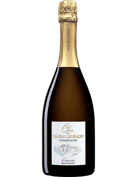 Champagne AOC Blanc de Noirs Brut Nature 6 Cepages 'Clos du Chateau' (750 ml.) Chateau de Bligny Chateau de Bligny - 1