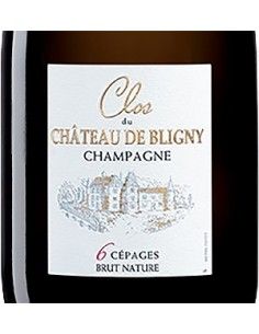 Champagne AOC Brut Nature 6 Cepages 'Clos du Chateau' (750 ml.) Chateau de Bligny Chateau de Bligny - 1 2