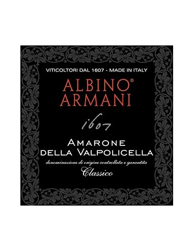Amarone della Valpolicella Classico DOCG 2017 (750 ml.) Albino Armani Albino Armani - 2