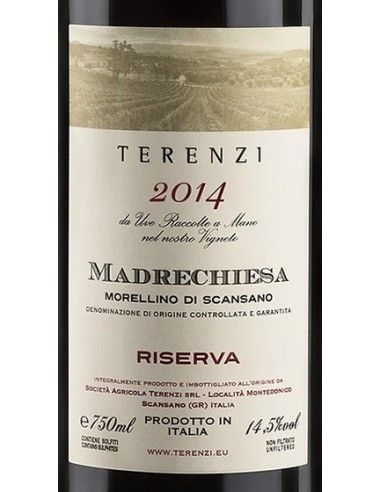 Morellino di Scansano DOCG Riserva 'Madrechiesa' 2014 (750 ml.) Terenzi Terenzi - 2