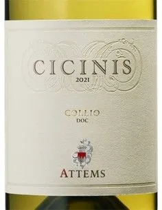 Collio DOC Sauvignon Blanc 'Cicinis' 2021 (750 ml.) Attems Attems - 1 2