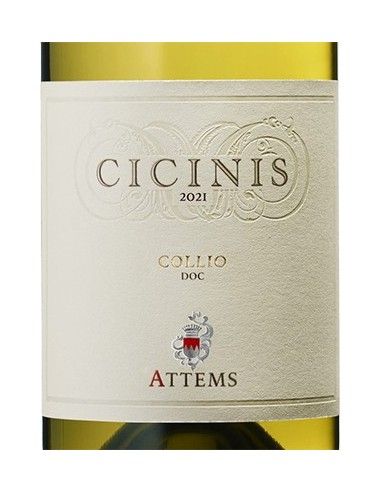 Collio Sauvignon Blanc DOC 'Cicinis' 2021 (750 ml.) Attems Attems - 2