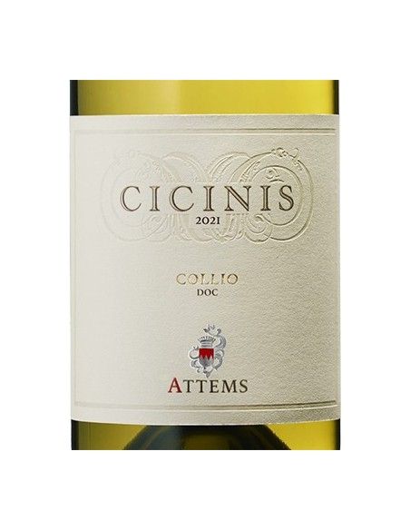 Collio Sauvignon Blanc DOC 'Cicinis' 2021 (750 ml.) Attems Attems - 2