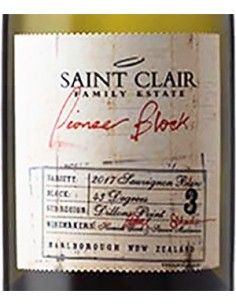 Marlborough GI Sauvignon Blanc 'Pioneer Block 3' 2021 (750 ml.) Saint Clair Saint Clair - 1 2