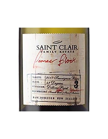 Sauvignon Blanc 'Pioneer Block 3' 2021 (750 ml.) Saint Clair Saint Clair - 2