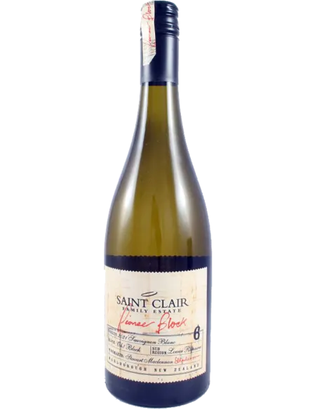 Marlborough GI Sauvignon Blanc 'Pioneer Block 6' 2021 (750 ml.) Saint Clair Saint Clair - 1