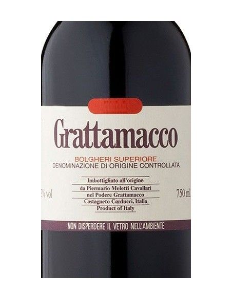 Bolgheri Rosso Superiore DOC 2019 (750 ml.) - Grattamacco Grattamacco - 2