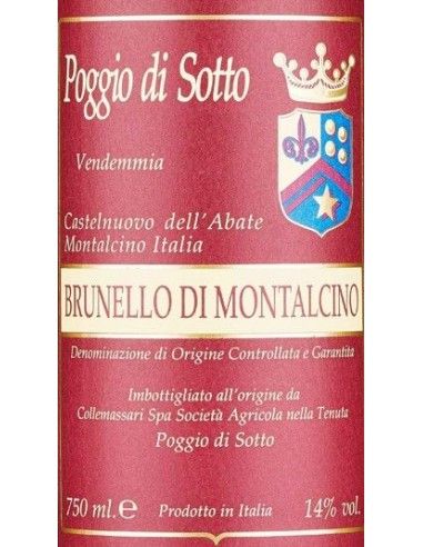 Brunello di Montalcino DOCG 'Poggio di Sotto' 2018 (750 ml.) ColleMassari ColleMassari - 2