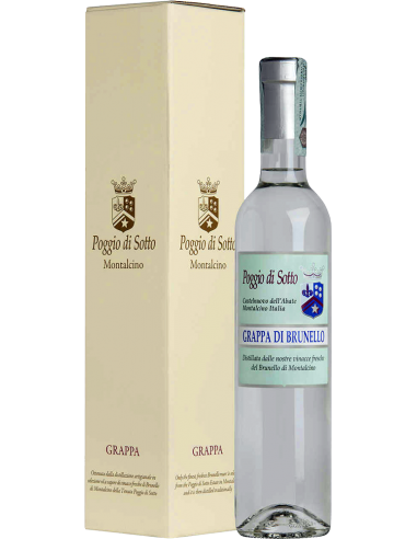 Grappa Poggio di Sotto (500 ml. boxed) ColleMassari ColleMassari - 1