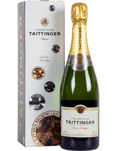 Champagne AOC Brut 'Cuvee Prestige' (750 ml. mit etui) Taittinger Taittinger - 1