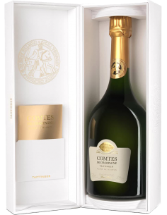 Champagne - Champagne Blanc de Blancs Brut 'Comtes de Champagne' 2012 (750 ml. gift box) - Taittinger - Taittinger - 1