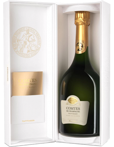 Champagne Brut Grand Cru Blanc de Blancs 'Comtes de Champagne' 2012 (750 ml. deluxe gift box) Taittinger Taittinger - 1