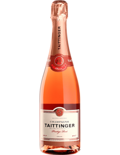 Champagne AOC Brut Rose' 'Cuvee Prestige' (750 ml. avec etui) Taittinger Taittinger - 1 2