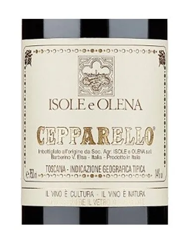 Toscana Rosso IGT 'Cepparello' 2019 (750 ml.) Isole e Olena Isole e Olena - 2