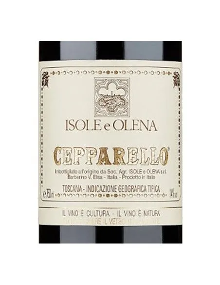 Toscana Rosso IGT 'Cepparello' 2019 (750 ml.) Isole e Olena Isole e Olena - 2