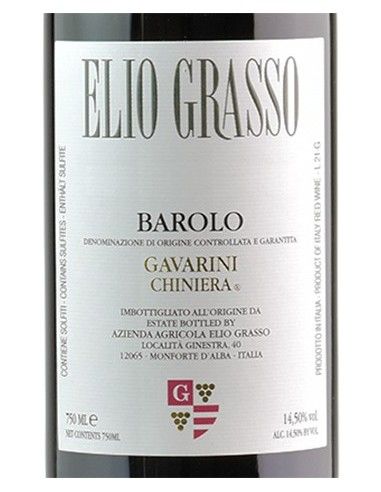 Barolo DOCG 'Gavarini Chiniera' 2019 (750 ml.) Elio Grasso Elio Grasso - 2