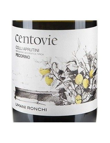 Colli Aprutini IGT Pecorino 'Centovie' 2020 (750 ml.) Umani Ronchi Umani Ronchi - 2