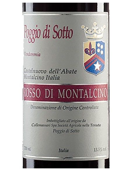 Rosso di Montalcino DOC 'Poggio di Sotto' 2020 (750 ml.) ColleMassari ColleMassari - 2