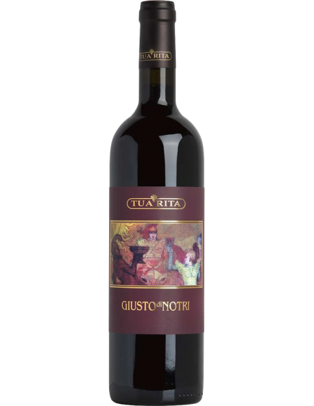 Toscana Rosso IGT 'Giusto di Notri' 2020 (750 ml.) Tua Rita Tua Rita - 1 Toscana Rosso IGT 'Giusto di Notri' 2020 (750 ml.) Tua Rita Tua Rita - 1