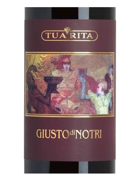 Toscana Rosso IGT 'Giusto di Notri' 2020 (750 ml.) Tua Rita Tua Rita - 2 Toscana Rosso IGT 'Giusto di Notri' 2020 (750 ml.) Tua Rita Tua Rita - 2