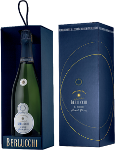 Vini Spumanti - Franciacorta DOCG '61 Nature Blanc de Blancs Millesimato 2015 (750 ml. cofanetto regalo) - Berlucchi - Berlucchi