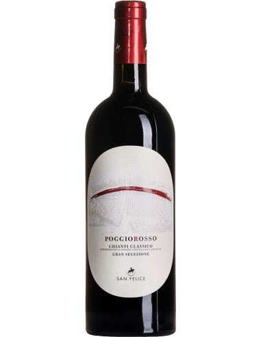 Red Wines - Chianti Classico DOCG Gran Selezione 'Poggio Rosso' 2018 (750 ml.) - San Felice - San Felice - 1
