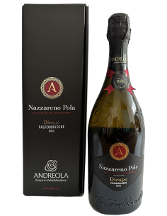 Vini Spumanti - Valdobbiadene DOCG Extra Dry Nazareno Pola 'Etichetta del Fondatore Dirupo' 2022 (750 ml. astuccio) - Andreola -