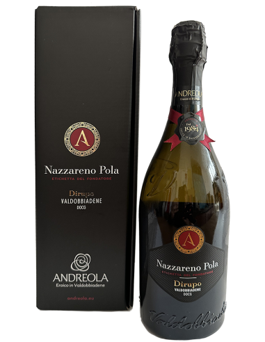 Valdobbiadene Prosecco Superiore DOCG Extra Dry Nazzareno Pola 'Etichetta del Fondatore' 2022 (750 ml.) Andreola Andreola - 1