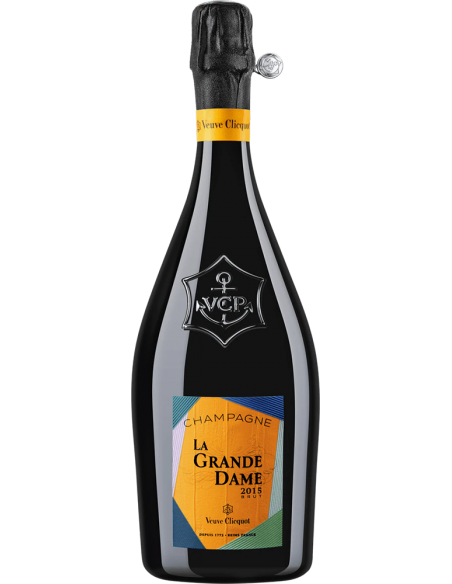 Champagne AOC Grand Cru Blanc de Noirs Brut 'La Grande Dame 2015 x Paola Paronetto' (750 ml. deluxe gift box) Veuve Clicquot Veu