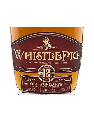 Canadian Rye Whiskey 'Old World Rye' 12 Years (700 ml. deluxe gift box) WhistlePig WhistlePig - 3