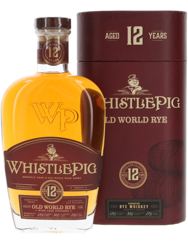 Canadian Rye Whiskey 'Old World Rye' 12 Ans (700 ml. coffret de luxe) WhistlePig WhistlePig - 1