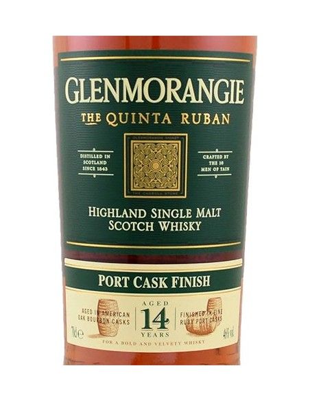 Highland Single Malt Scotch Whisky 'Quinta Ruban' 14 Years (700 ml. boxed) Glenmorangie Glenmorangie - 3 Highland Single Malt Scotch Whisky 'Quinta Ruban' 14 Years (700 ml. boxed) Glenmorangie Glenmorangie - 3