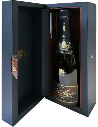 Champagne AOC Grand Cru Blanc de Noirs Brut 'Cuvee Sir Winston Churchill' Millesime' 2015 (750 ml. cofanetto deluxe) Pol Roger P