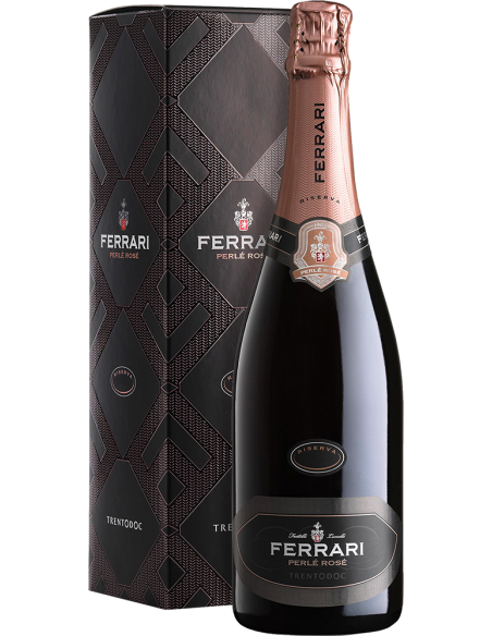 Trentodoc Riserva Brut 'Perle' Rose' 2017 (750 ml. mit etui) Ferrari Ferrari - 1