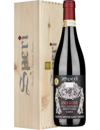 Red Wines - Amarone della Valpolicella Classico DOCG Vigneto Monte Sant'Urbano 2012 (750 ml. wooden box) - Speri - Speri - 1