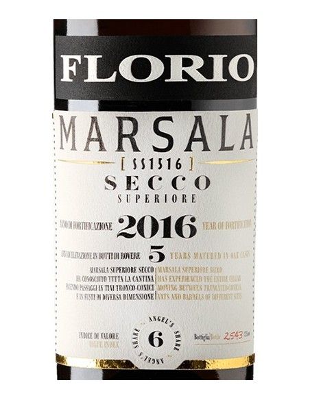 Marsala Superiore Secco DOC 'SS1516' 2016 (750 ml.) Florio Florio - 2