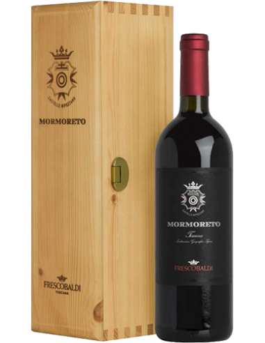 Vini Rossi - Toscana Rosso IGT 'Mormoreto' 2016 (750 ml. cassetta legno) - Frescobaldi - Frescobaldi - 1