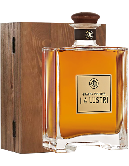Grappa Riserva 'I Quattro Lustri' (700 ml. boite en bois) Antica Distilleria di Altavilla Antica Distilleria di Altavilla - 1