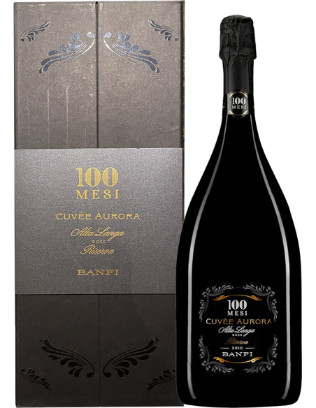 Alta Langa Riserva DOCG 'Cuvee Aurora' 100 Mesi 2012 (Magnum 1,5 L cofanetto regalo) Banfi Banfi - 1