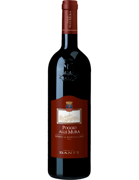 Rosso di Montalcino DOC 'Poggio alle Mura' 2021 (750 ml.) Castello Banfi Banfi - 1