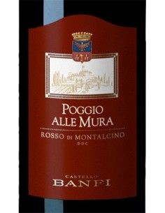 Rosso di Montalcino DOC 'Poggio alle Mura' 2021 (750 ml.) Castello Banfi Banfi - 1 2