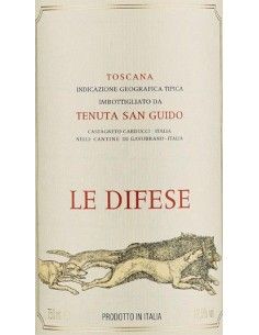 Toscana Rosso IGT 'Le Difese' 2022 (750 ml.) Tenuta San Guido Tenuta San Guido - 1 2