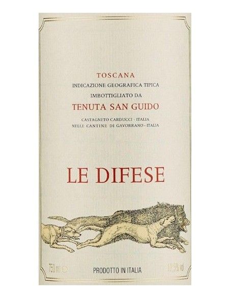 Toscana IGT 'Le Difese' 2022 (750 ml.) Tenuta San Guido Tenuta San Guido - 2