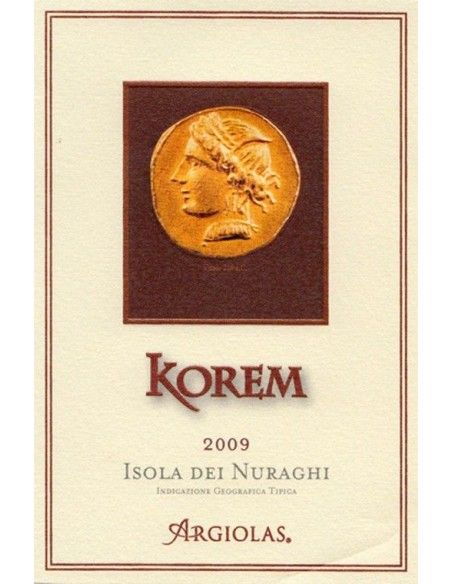 Isola dei Nuraghi IGT 'Korem' 2020 (750 ml.) Argiolas Argiolas - 2