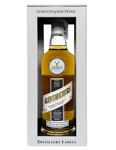 Whiskey - Single Malt Scotch Whisky Speyside 'Glentauchers' 2008 Distillery Labels 14 Years (700 ml. boxed) - Gordon & Macphail 