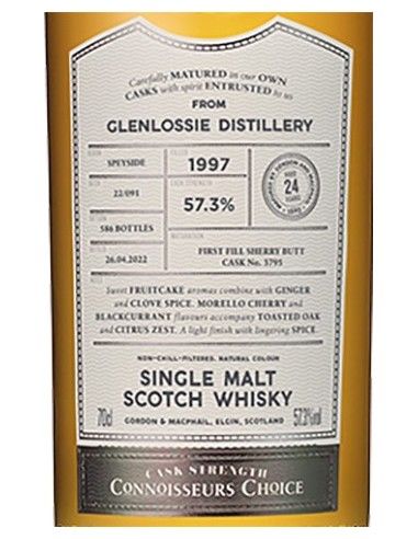 Single Malt Scotch Whisky 'Glenlossie' 1997 Connoisseurs Choice 25 Years (700 ml. boxed) Gordon & Macphail Gordon & Macphail - 2
