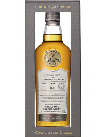 Single Malt Scotch Whisky 'Glenlossie' 1997 Connoisseurs Choice 25 Years (700 ml. box) Gordon & Macphail Gordon & Macphail - 1