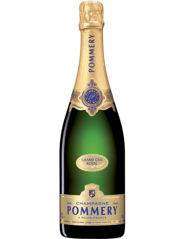 Champagne AOC Grand Cru Blanc de Noirs Brut 'Royal' Vintage 2009 (750 ml. boxed) Pommery Pommery - 2