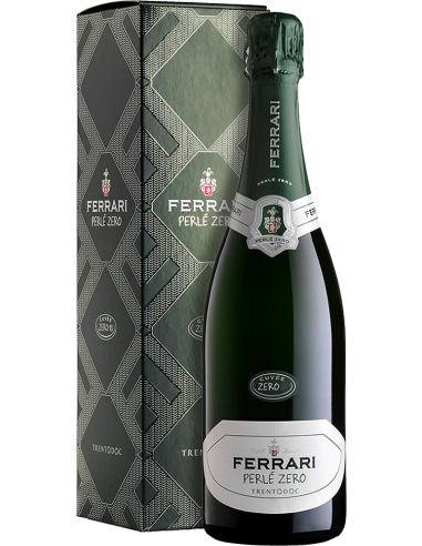 Vini Spumanti - Trento DOC 'Perle' Zero' Cuvee 2017 (750 ml. astuccio) - Ferrari - Ferrari - 1